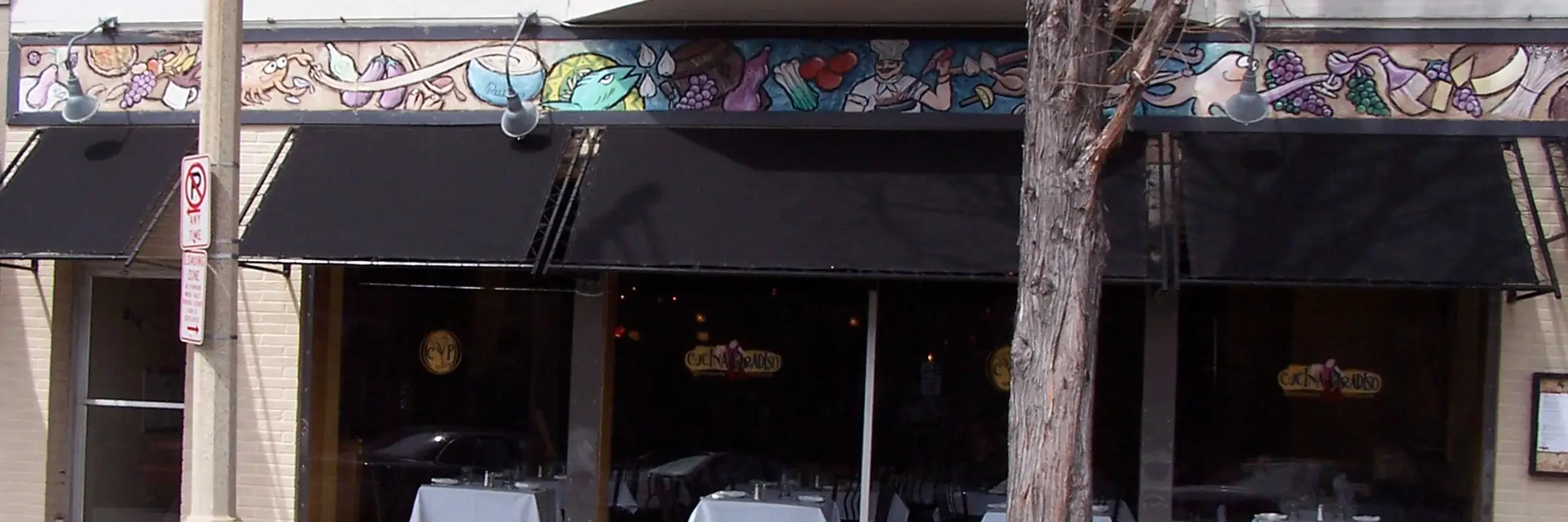 Archival Photo of Cucina from late 1990's - desktop version