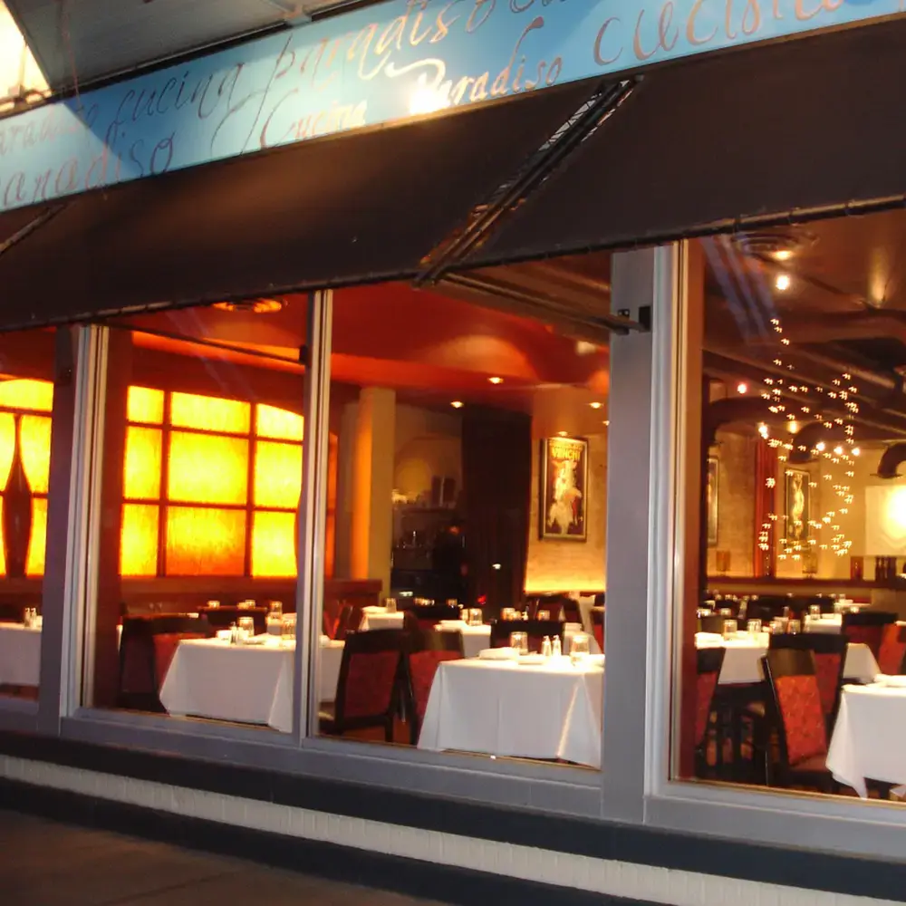 Archival Photo of Cucina from late 1990's - mobile version