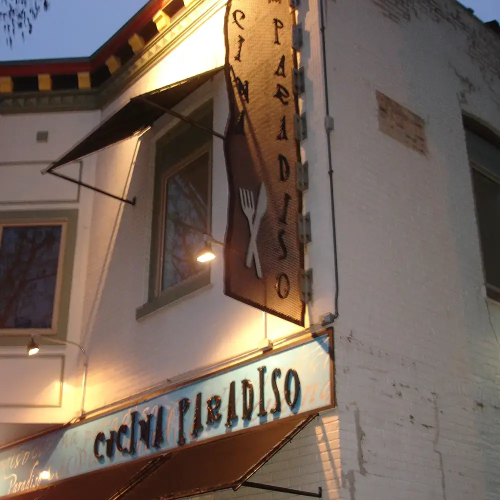 Archival Photo of Cucina from late 1990's - mobile version