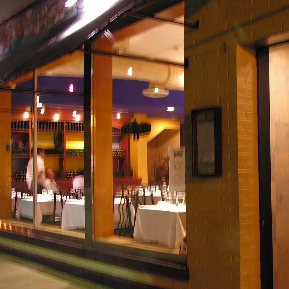 Window View of Cucina interior from 1997 - mobile version